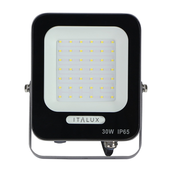 ITALUX Korta Naświetlacz Szary IP65 1xLED 30W Neutralna biel FD-27253-30W