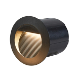 Italux Piani 3K Zewnętrzna Wpuszczana Czarny piaskowany IP65 1xLED 3W 3000K ONFL-1253-3K