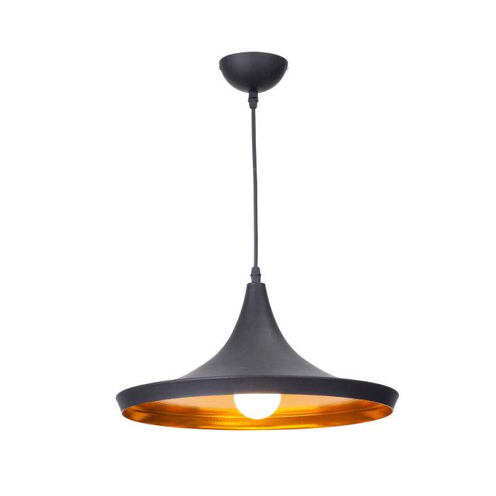 Light Prestige Sona 1 wisząca czarna 1xE27 czarny LP-42012/1P CZARNY
