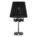 Light Prestige Mona biurkowa czarna mała E27  LP-5005/1TS czarna