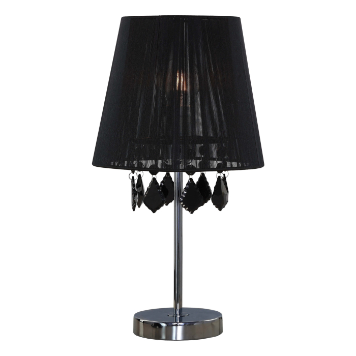 Light Prestige Mona biurkowa czarna mała E27  LP-5005/1TS czarna