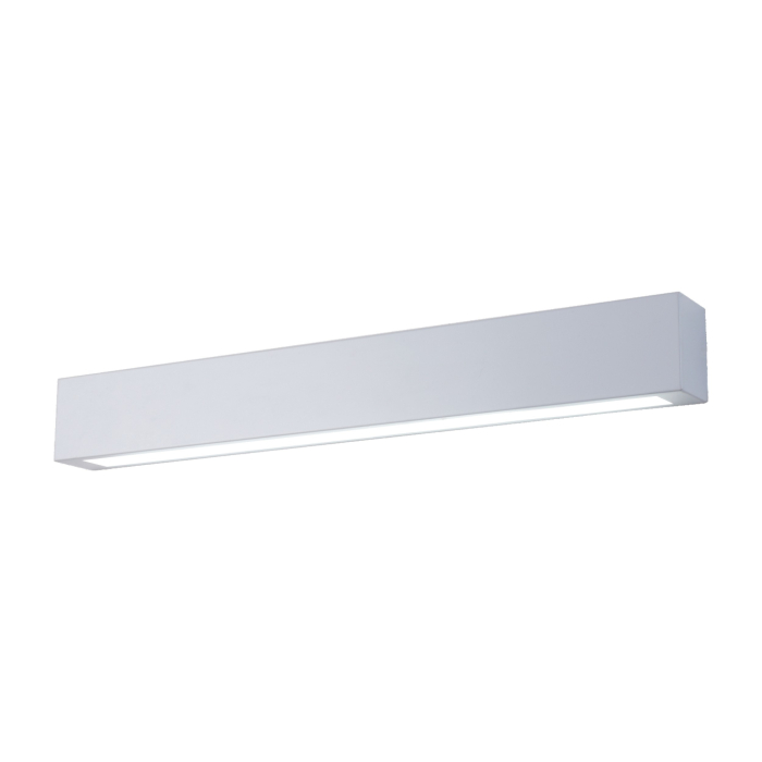 Light Prestige Ibros kinkiet biały średni 9W 4000K IP44 LED biały GS-LWA-9W WH