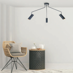 Light Prestige Futuro 3 wisząca czarna GU10 czarny LP-17001/3C BK