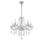 Light Prestige Cristallo 5 wisząca E14 transparentny LP-2940/5P