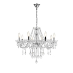 Light Prestige Cristallo 8 wisząca E14 transparentny LP-2940/8P