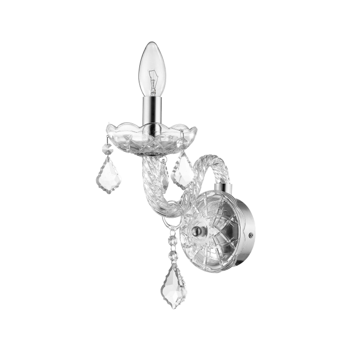 Light Prestige Cristallo kinkiet  E14 transparentny LP-2940/1W