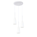 Light Prestige Solin 3 wiszaca biała E27 biały LP-181/3P WH