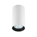 Light Prestige Manacor oczko białe z czarnym ringiem 13 cm GU10 biały LP-2323/1D - 130 WH/BK