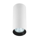 Light Prestige Manacor oczko białe z czarnym ringiem 17 cm GU10 biały LP-232/1D - 170 WH/BK