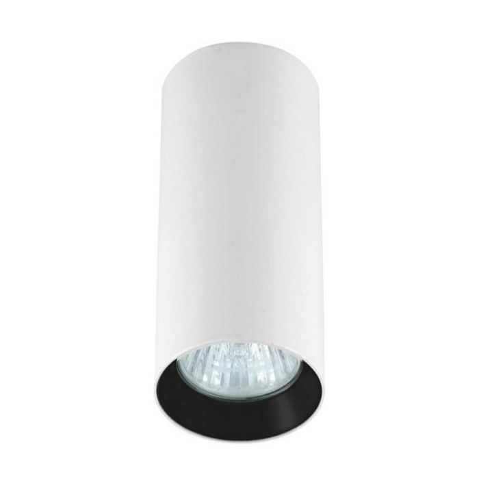 Light Prestige Manacor oczko białe z czarnym ringiem 17 cm GU10 biały LP-232/1D - 170 WH/BK