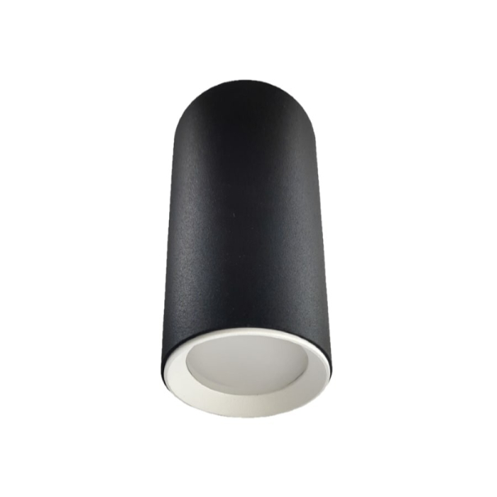 Light Prestige Manacor oczko czarne z białym ringiem 13 cm  GU10 czarny LP-232/1D - 130 BK/WH