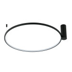 Light Prestige Ring plafon L czarny 4000K LP-909/1C 4L BK 1 xLED czarny