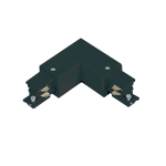 Light Prestige Łącznik L 3F prawy czarny  LP-552/3F R BK