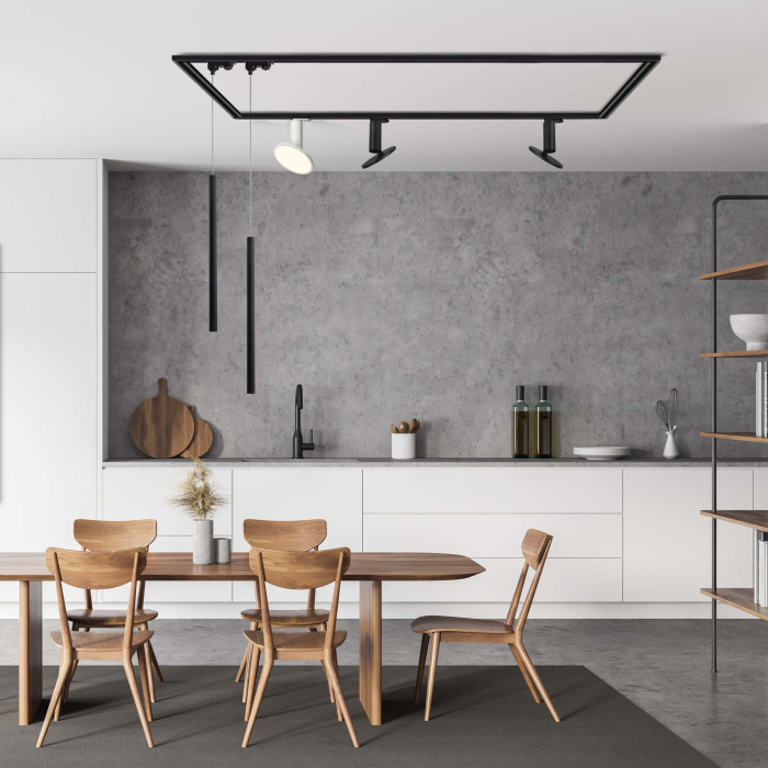 Light Prestige Łącznik L 3F prawy biały  LP-552/3F R WH