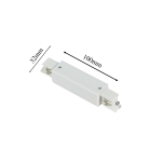 Light Prestige Zasilanie centralne 3F białe  LP-551/3F WH