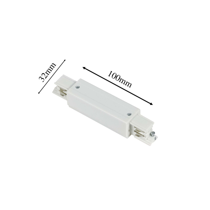 Light Prestige Zasilanie centralne 3F białe  LP-551/3F WH