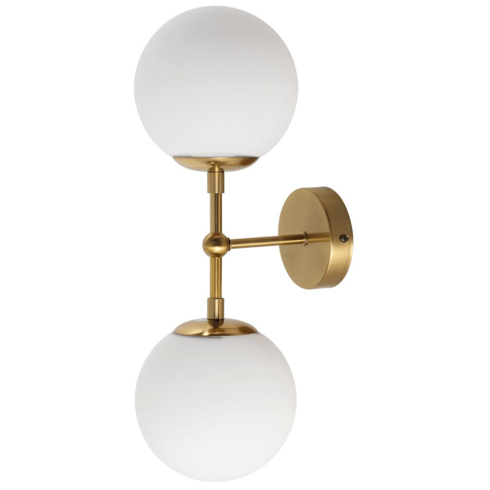 Light Prestige Dorado kinkiet 2 złoty 2xE14 złoty/ biały