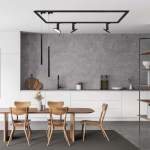 Light Prestige Lungo 1 czarna wisząca do szynoprzewodu 1F  LP-894/1P BK 1F 1xG9 czarny
