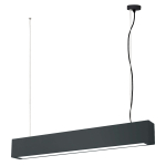 Light Prestige Ibros wisząca czarna średnia 18W 3000K IP20 LP-7001/1P 20 BK-63 18/3 1xLED czarny