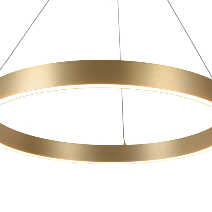 Light Prestige Midway lampa wisząca mała złota Triangle LP-033/1P S GD Triangle 1xLED Złoty