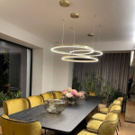 Light Prestige Midway lampa wisząca mała złota LP-033/1P S GD  1xLED Złoty