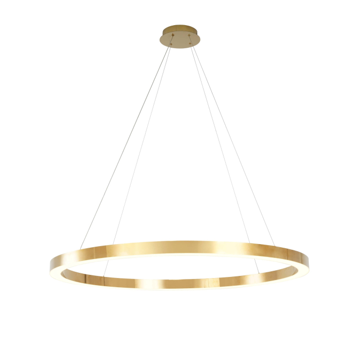 Light Prestige Midway Lampa wisząca LED 1x65W złoty błyszczący LP-033/1P XL GD Shiny