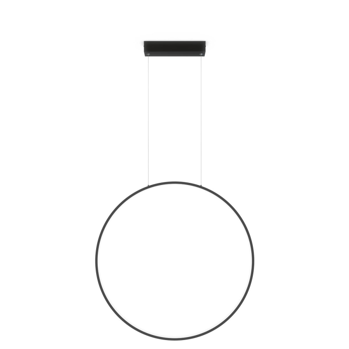 Light Prestige Mirror lampa wisząca mała czarna IP44 LP-999/1P S BK 1xLED czarny