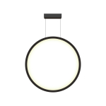 Light Prestige Mirror lampa wisząca mała czarna IP44 LP-999/1P S BK 1xLED czarny