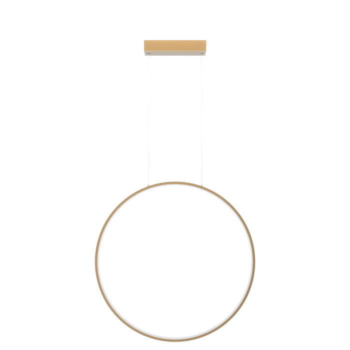 Light Prestige Mirror wisząca mała złota 1xLED IP44 złoty LP-999/1P S GD