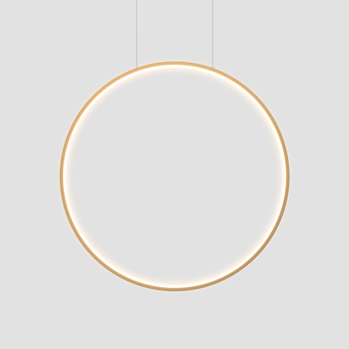 Light Prestige Mirror wisząca mała złota 1xLED IP44 złoty LP-999/1P S GD