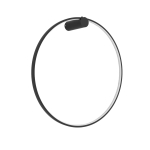Light Prestige Mirror kinkiet duży czarny LP-999/1W L BK 1xLED IP44 czarny