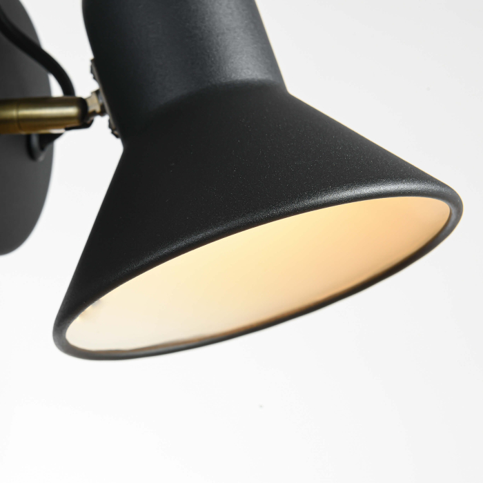 Light Prestige Astama kinkiet czarny E27 czarny LP-1122/1W BK