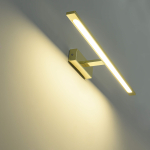 Light Prestige Isla kinkiet złoty duzy z IP44 CCT (zmienna barwa) LED złoty GS-LWB-20W GOLD CCT