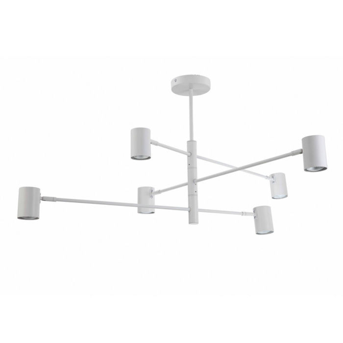 Light Prestige Lampa wisząca Snow 6 biały LP-731/6P WH 6xGU10