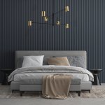 Light Prestige Snow 6 złoty xGU10 Złoty/Czarny LP-731/6P GD