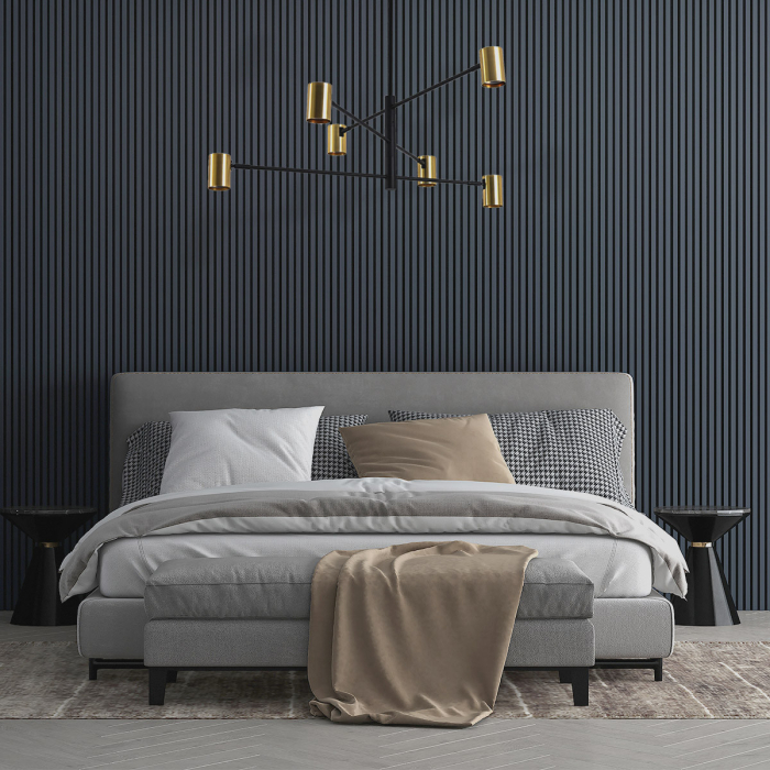 Light Prestige Snow 6 złoty xGU10 Złoty/Czarny LP-731/6P GD