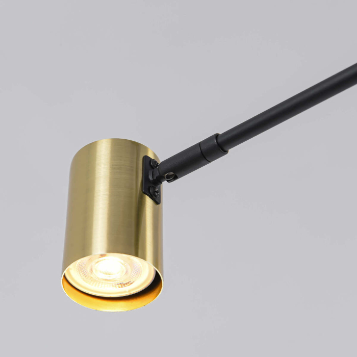 Light Prestige Snow 6 złoty xGU10 Złoty/Czarny LP-731/6P GD