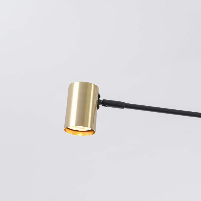 Light Prestige Snow 6 złoty xGU10 Złoty/Czarny LP-731/6P GD