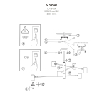 Light Prestige Snow 6 złoty xGU10 Złoty/Czarny LP-731/6P GD