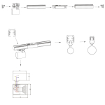 Light Prestige Snow System 3F GU10 4x50W czarny LP-737 BK SET 3F
