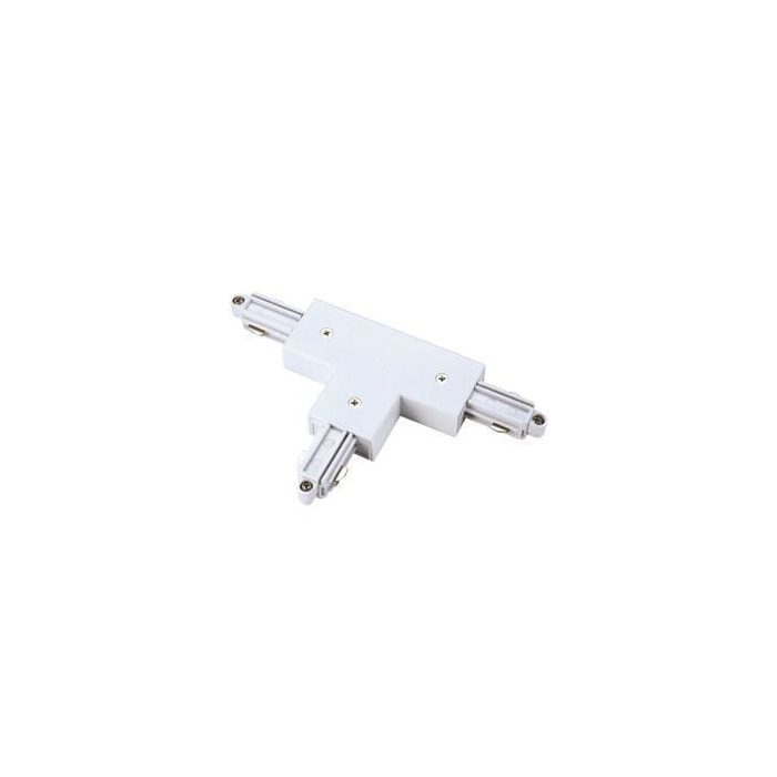 Light Prestige Łącznik T biały do szynoprzewodów 1F biały LP-553 WH