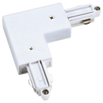 Light Prestige Łącznik L biały  do szynoprzewodów 1F biały LP-552-S-WH