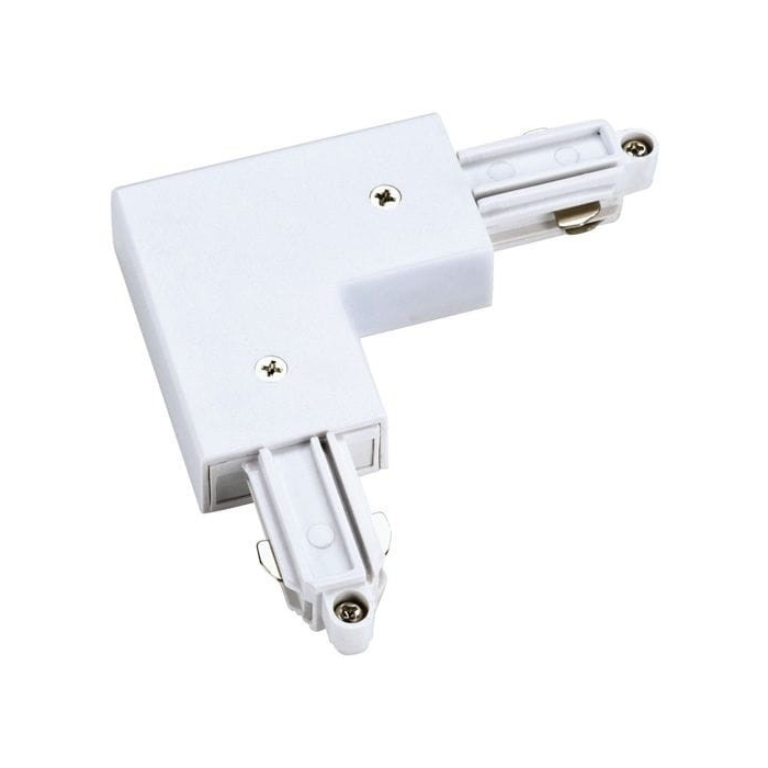 Light Prestige Łącznik L biały  do szynoprzewodów 1F biały LP-552-S-WH