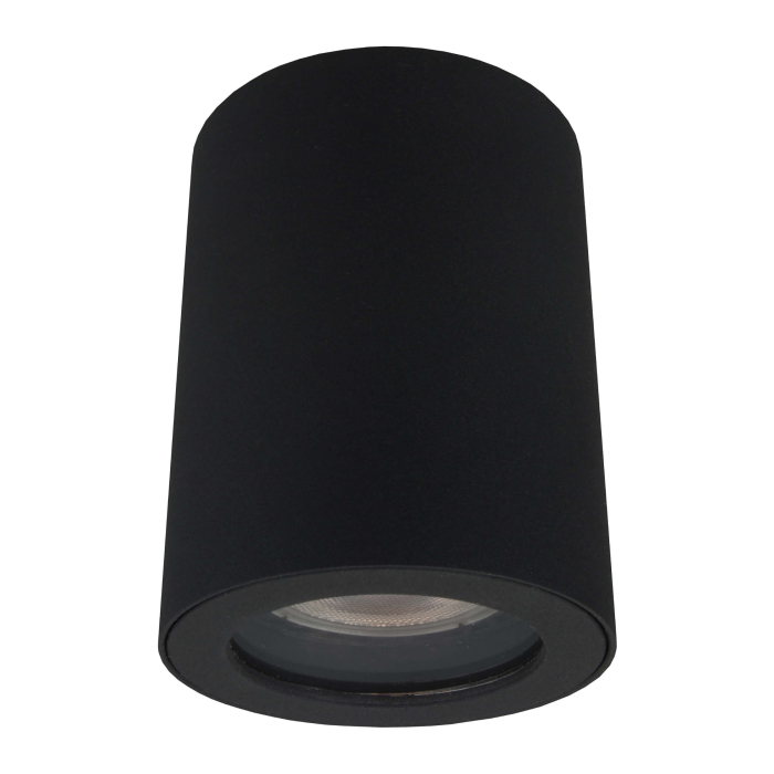 Light Prestige Oprawa natynkowa Faro czarna IP65 GU10 czarny LP-6510/1SM BK