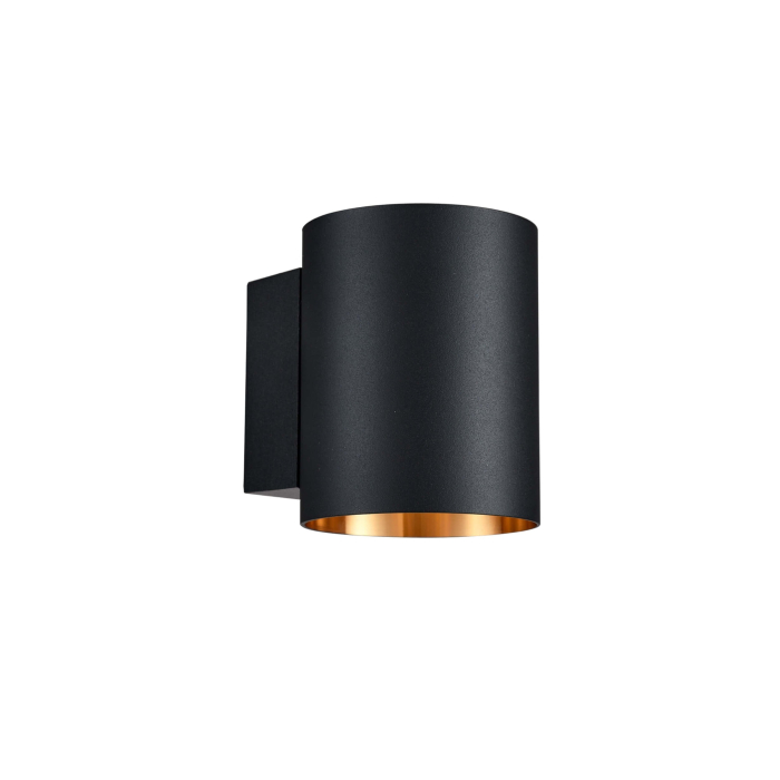 Light Prestige Oregon kinkiet czarny/złoty G9 czarny + złoty LP-106/1W BK/GD