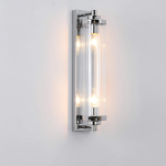 Light Prestige Lorenzo Kinkiet E14 2x40W transparentny/srebrny LP-2960/1W CH