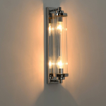 Light Prestige Lorenzo Kinkiet E14 2x40W transparentny/srebrny LP-2960/1W CH