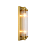 Light Prestige Lorenzo Kinkiet E14 2x40W transparentny/złoty LP-2960/1W GD
