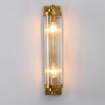 Light Prestige Lorenzo Kinkiet E14 2x40W transparentny/złoty LP-2960/1W GD