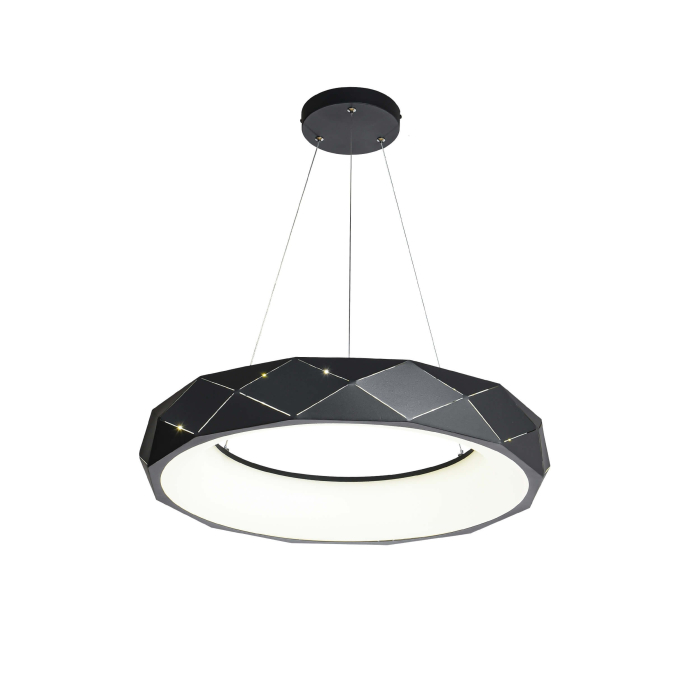 Light Prestige Reus LED wisząca czarna LED czarny LP-8069/1P LED BK
